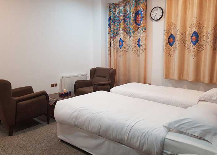 اتاق دو تخته تویین هتل ناکو بوشهر